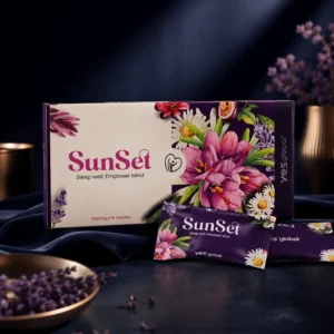 SunSet saffron sleep candy box